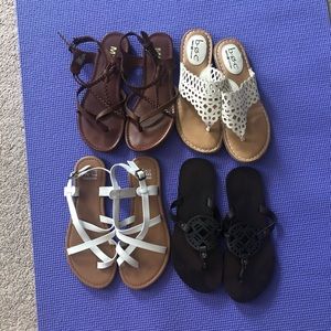 Bundle of Size 6-6.5 Sandals